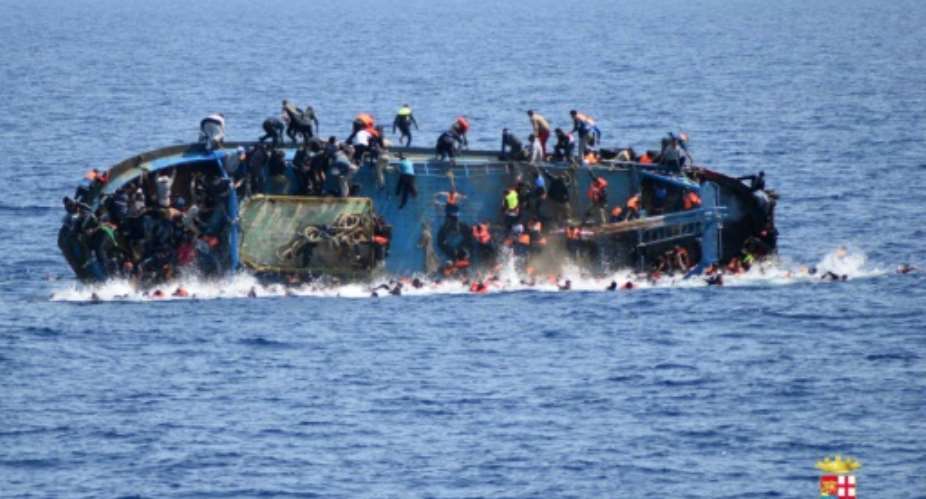 The latest sinking comes only a day after two crowded boats capsized off Libya, leaving more than 100 feared dead.  By  MARINA MILITAREAFPFile