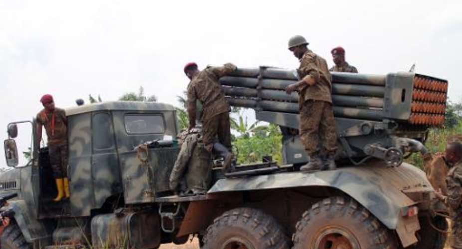 DR Congo army 'kills 16 Ugandan rebels'
