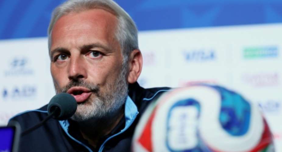 DR Congo coach Sebastien Desabre.  By Odd ANDERSEN (AFP)