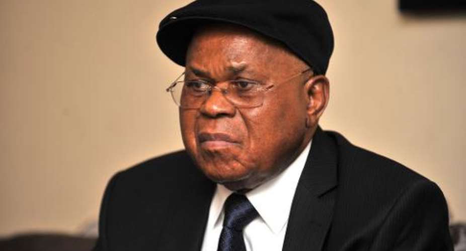 File photo of Democratic Republic of Congo opposition politician, Etienne Tshisekedi, 81,  who has left Kinshasa for Brussels on a specially-arranged medical flight, an AFP journalist witnessed.  By Junior Kannah AFPFile