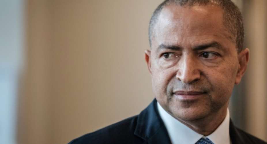 DRC opposition leader  Moise Katumbi who has been blocked from returning home to submit his candidacy for December presidential elections.  By Yasuyoshi CHIBA AFPFile