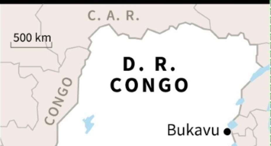 DRCongo ethnic clashes.  By AFP AFP
