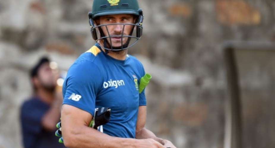 Faf du Plessis is South Africa's regular Twenty20 captain and has also led the side in three one-day internationals.  By Prakash Singh AFPFile