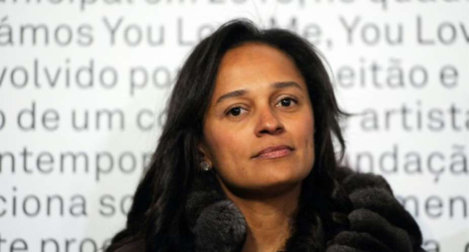 Dubbed Africa's richest woman, Isabel dos Santos is accused of using her father's backing to plunder state funds.  By FERNANDO VELUDO PUBLICOAFPFile