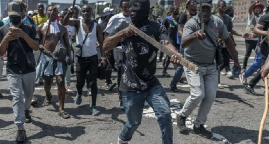 Durban has emerged as a focal point of anti-migrant agitation.  By RAJESH JANTILAL (AFP/File)
