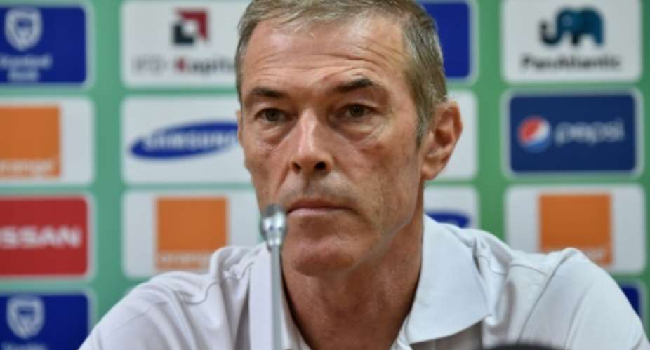Michel Dussuyer, pictured on January 23, 2015, has been named as the new coach of Africa Cup of Nations champions the Ivory Coast to replace his compatriot Herve Renard.  By Issouf Sanogo AFPFile