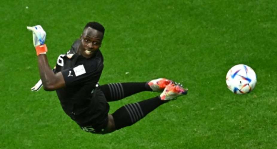 Edouard Mendy featured at the 2022 World Cup for Senegal.  By Jewel SAMAD (AFP/File)