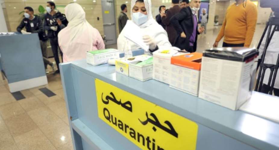 Egypt announced last week the first confirmed case of the novel coronavirus in Africa -- a foreigner whose nationality was not revealed.  By - AFPFile