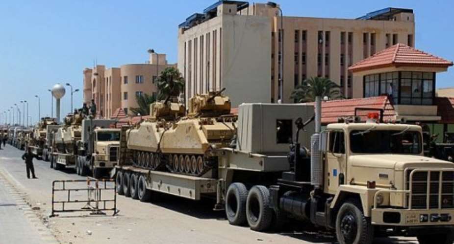 Egypt shut the Gaza crossing after Sundays attack.  By  (AFP)