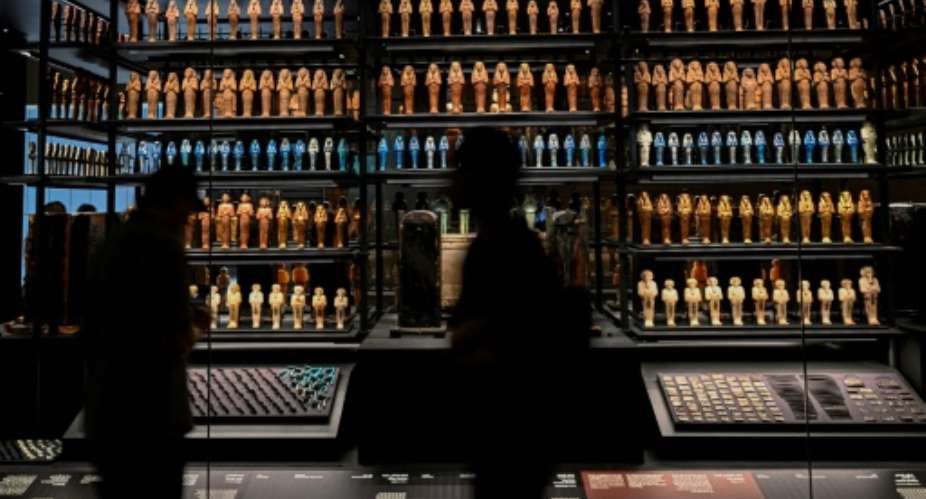 Egypt hopes the new museum will draw in five million visitors annually, making one of the most-visited in the world.  By Khaled DESOUKI (AFP)