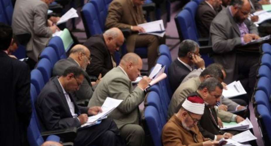 Thirty-nine of the 50 lawmakers chosen for the 100-member constituent assembly are Islamists.  By  AFP