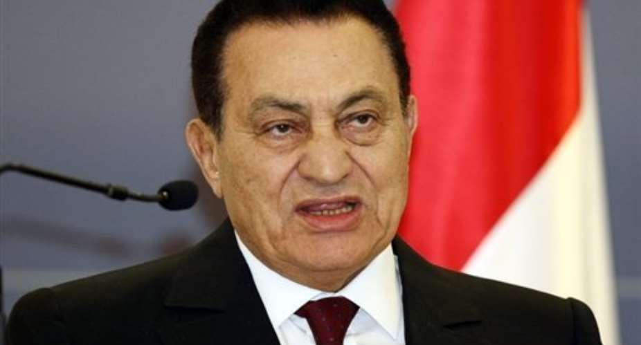 Mubarak is accused of corruption and of ordering the killing of anti-regime protesters.  By Mustafa Ozer AFPFile