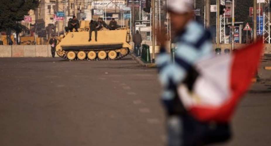Egypts military has refused to become embroiled in political differences.  By Gianluigi Guercia (AFP)