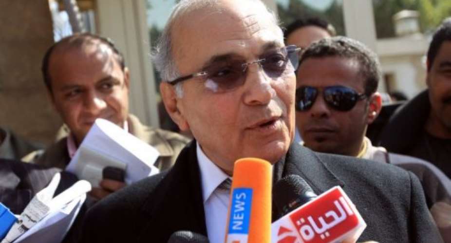 Ahmad Shafiq.  By Khaled Desouki (AFP/File)
