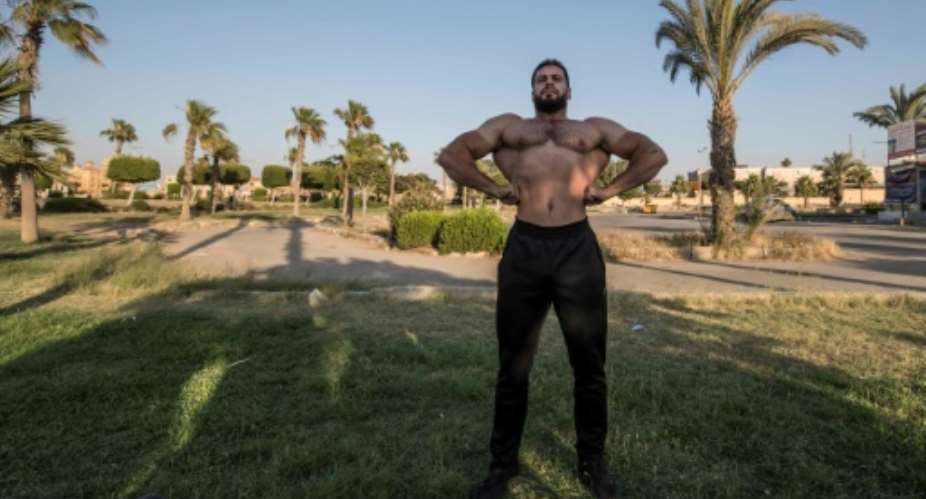Egyptian bodybuilders say they are raring to get back to their gruelling gyms routines after being on virus lockdown for weeks.  By Khaled DESOUKI AFP