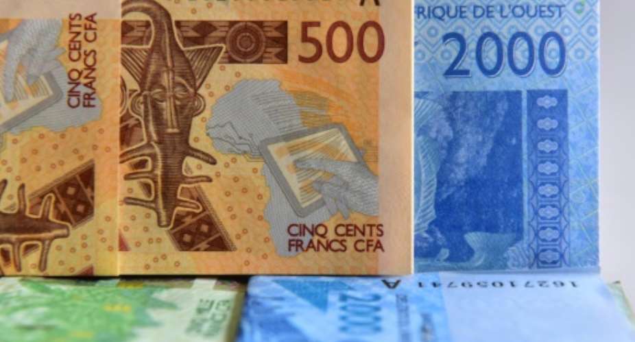 Eight countries use the West African CFA franc -- Benin, Burkina Faso, Ivory Coast, Mali, Niger, Senegal and Togo, which are former French colonies, as well as Guinea-Bissau, a former Portuguese colony.  By ISSOUF SANOGO AFPFile