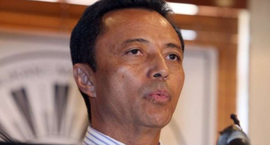 Ousted Madagascan President Marc Ravalomanana, pictured in January 2012.  By  AFPFile