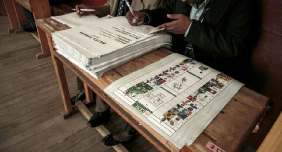 Election officials began counting ballots in Madagascar, one of the world's poorest countries.  By RIJASOLO AFPFile
