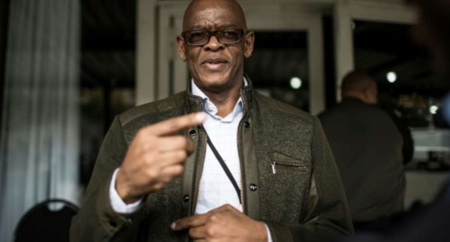 Elias Magashule has ignored repeated demands to step down.  By GULSHAN KHAN AFPFile