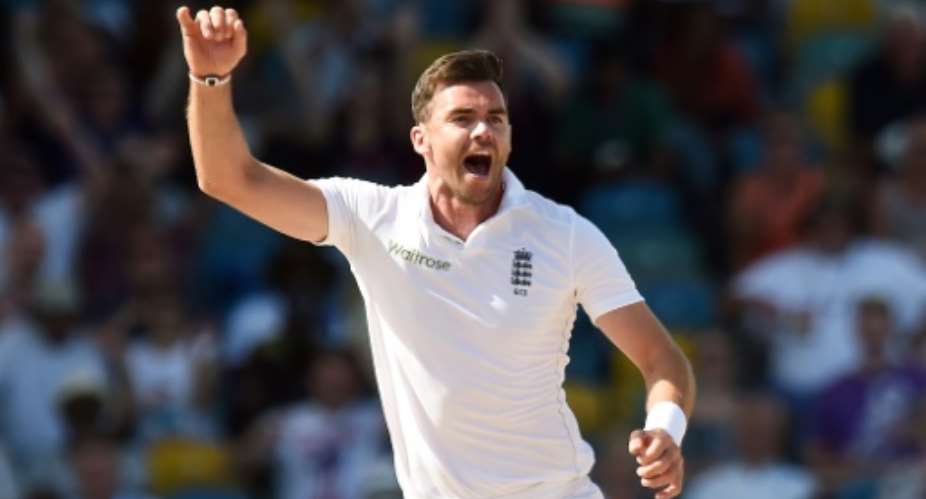 James Anderson is England's leading Test wicket-taker.  By Jewel Samad AFPFile