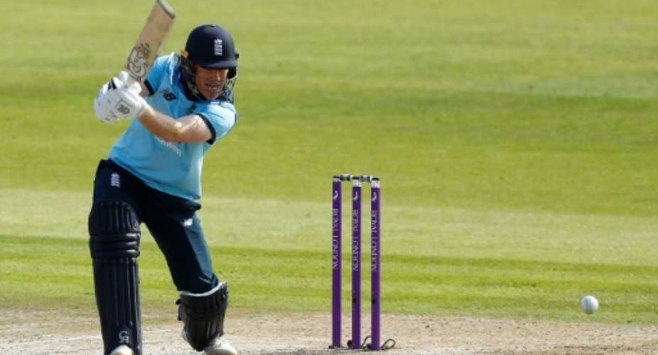 England's World Cup-winning captain Eoin Morgan could lead the side in South Africa.  By JASON CAIRNDUFF POOLAFPFile