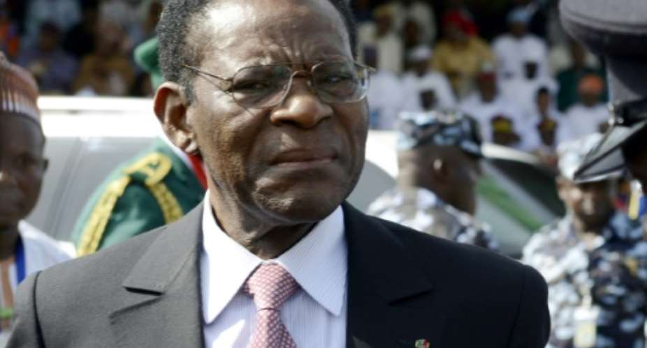 Equatorial Guinea President Teodoro Obiang Nguema Mbasogo is now Africa's longest-serving leader.  By PIUS UTOMI EKPEI AFPFile