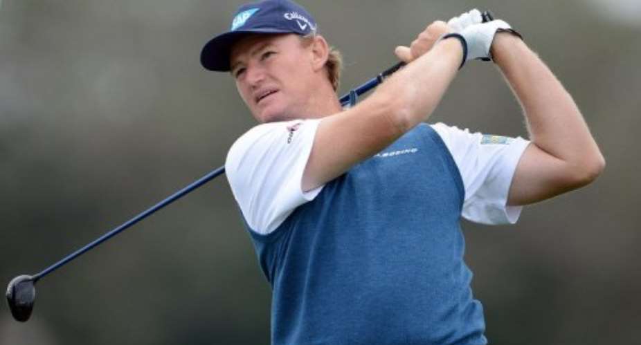 Ernie Els of South Africa, pictured in Palm Beach Gardens in Florida, on March 1, 2013.  By Stuart Franklin Getty ImagesAFPFile