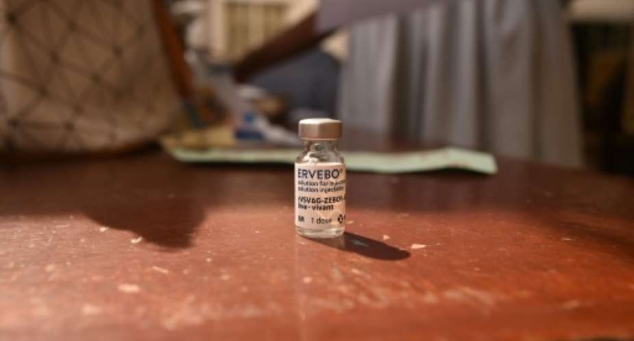 Ervebo is the only licenced Ebola vaccine.  By Saidu BAH (AFP)
