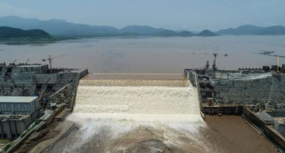 Ethiopia said on July 21 it had hit its first-year target for filling the Grand Ethiopian Renaissance Dam, a concrete colossus 145 metres 475 feet high that has stoked tensions with downstream neighbours Egypt and Sudan.  By Yirga MENGISTU Adwa PicturesAFP