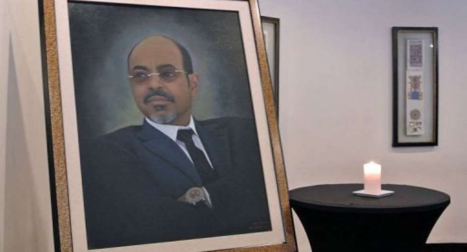 Meles Zenawi ruled Ethiopia for 21 years.  By Jenny Vaughan AFP