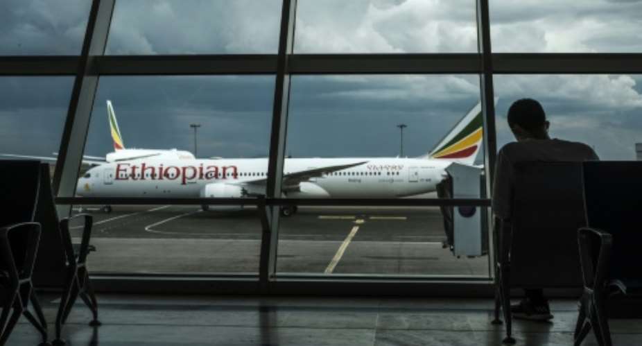 Ethiopian Airlines, the biggest carrier in Africa, has axed most of its scheduled flights because of the pandemic -- it is looking to cargo and charter trade to help fill the gap.  By EDUARDO SOTERAS AFP