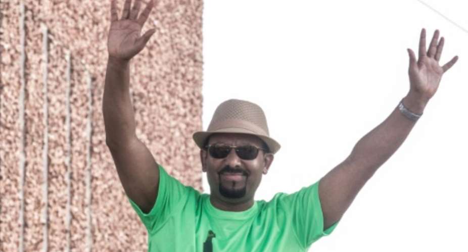 Ethiopian Prime Minister Abiy Ahmed has won the Nobel Peace Prize for his efforts to resolve the long-running conflict with neighbouring foe Eritrea; Ahmed is pictured June 23, 2018.  By Yonas TADESSE AFPFile