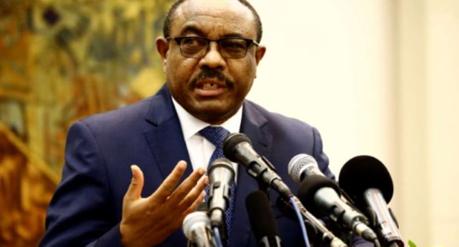 Ethiopian Prime Minister Hailemariam Desalegn oversaw a smooth handover on the death of former Marxist rebel Meles Zenawi.  By ASHRAF SHAZLY AFPFile