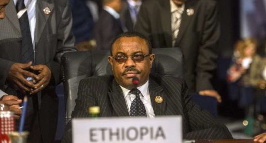 The ruling party of Ethiopian Prime Minister Hailemariam Desalegn has secured all parliamentary seats so far declared.  By Khaled Desouki AFPFile