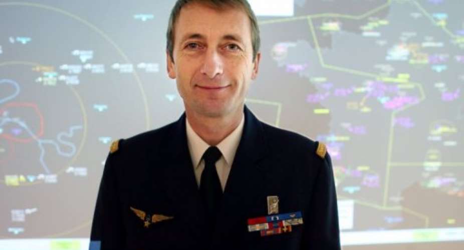 General Patrick de Rousiers, head of the EU military committee, at Mount Verdun, near Lyon, France, on December 10, 2007.  By Philippe Merle (AFP/File)
