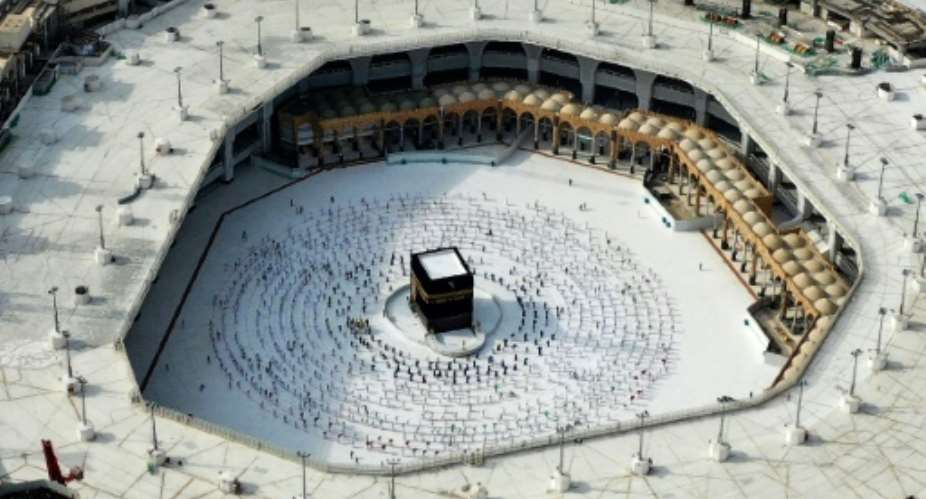 Every able-bodied Muslim is obliged to perform the hajj pilgramage to the Kaaba at least once.  By STR AFPFile