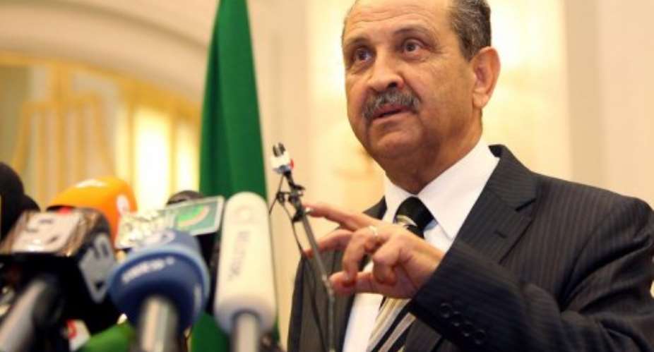 Former Libyan oil minister Shukri Ghanem is pictured in 2011.  By Mahmud Turkia (AFP/File)