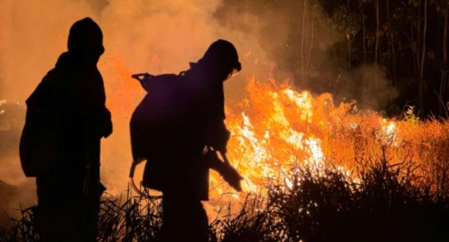 Extreme heat was recorded across South America in February.  By Alan CHAVES (AFP)