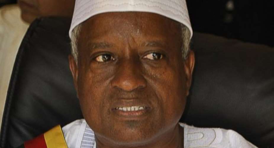 Manuel Serifo Nhamadjo broke away from the ruling party to run in the election.  By  (AFP/File)