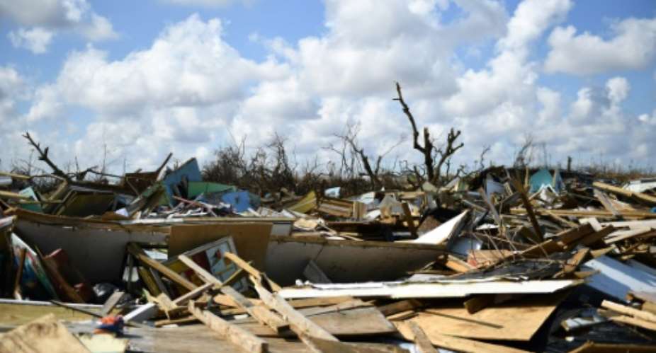 Failure to curb greenhouse gas emissions slow-roasting the planet has already unleashed a crescendo of superstorms made more destructive by rising seas, with the Bahamas devastated this month by one of the strongest Atlantic storms on record.  By Brendan Smialowski AFPFile