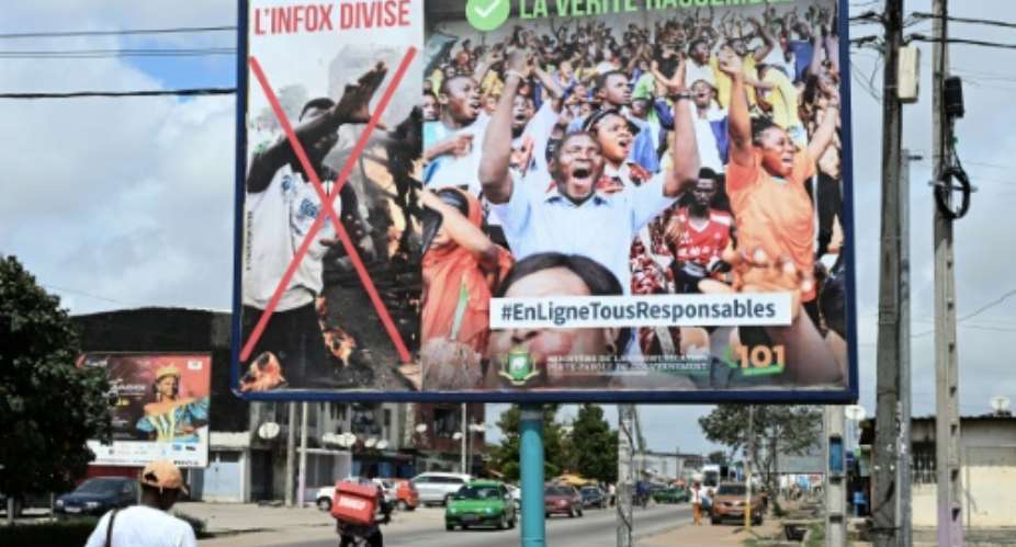 Fake news divides. Truth unites -- I. Coast seeks to counter disinformation from Sahels junta-led states.  By Sia KAMBOU (AFP)