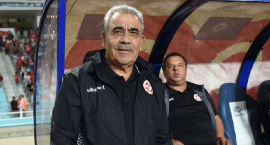 Faouzi Benzarti pictured October 15 was fired from his coaching position for Tunisia four days after helping the Carthage Eagles qualify for the 2019 Africa Cup of Nations finals.  By FETHI BELAID AFPFile