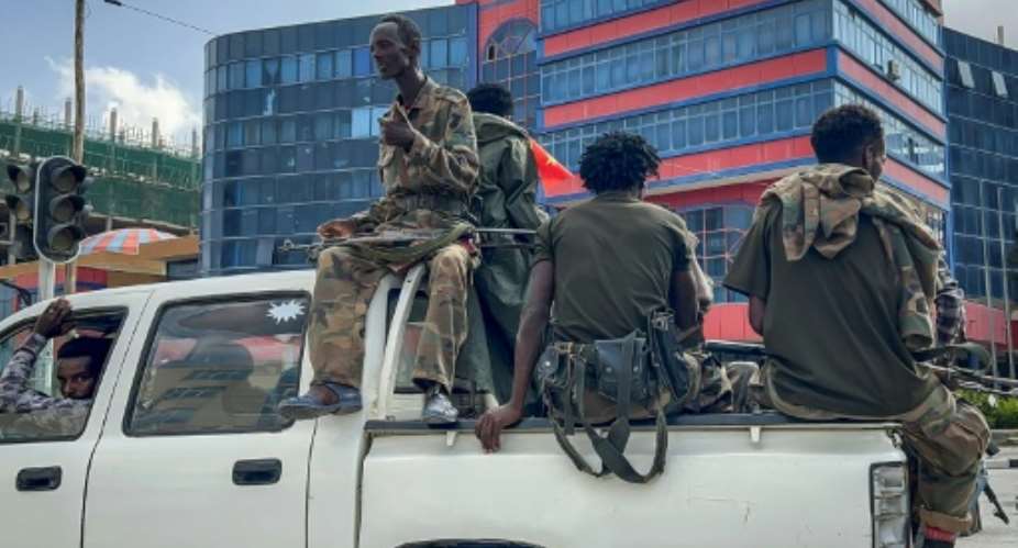 Federal troops were patrolling Mekelle and manning key institutions.  By - (AFP)