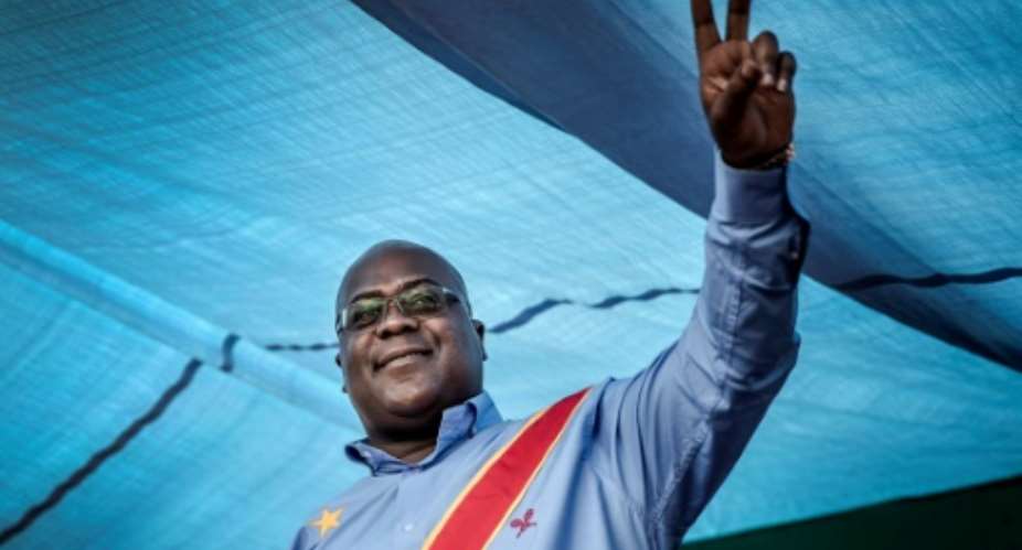 Felix Tshisekedi has been in charge of DR Congo's largest opposition party, the UDPS, for just two years.  By Luis TATO AFPFile