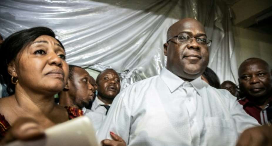 Felix Tshisekedi was declared president by DR Congo's top court, but the opposition cried foul.  By Caroline Thirion AFP