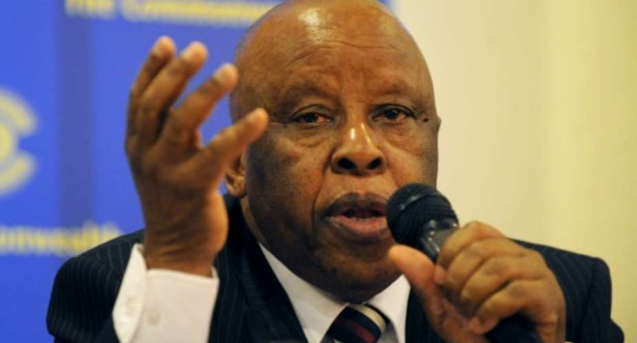 Festus Mogae served as Botswanas third president.  By PIUS UTOMI EKPEI (AFP/File)