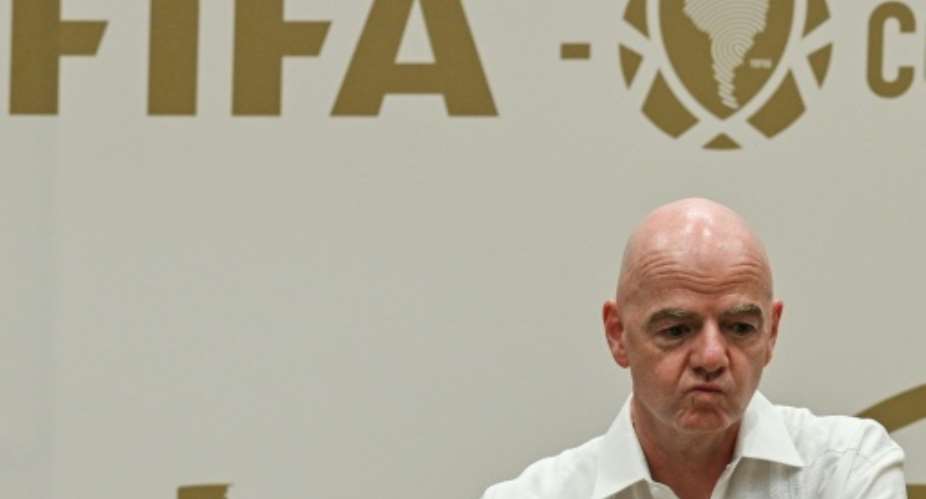 FIFA President Gianni Infantino has come under intense scrutiny for his now-scrapped plan to allow private investment into the World Cup.  By David SALAZAR (AFP/File)