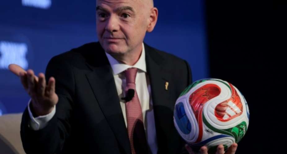 FIFA President Gianni Infantino has won support from Asia and Africa ahead of his expected bid for re-election next year.  By Kent NISHIMURA (AFP)