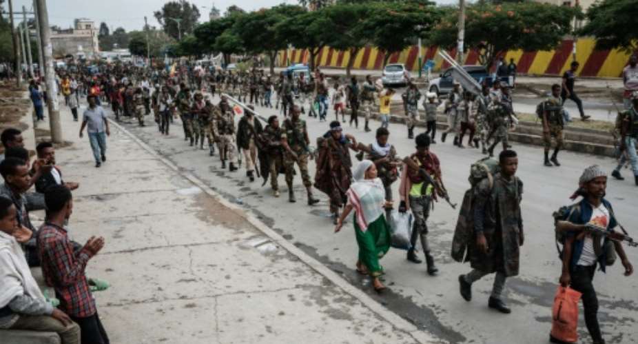 Fighting broke out in Ethiopia's northern Tigray region last November.  By Yasuyoshi Chiba AFPFile