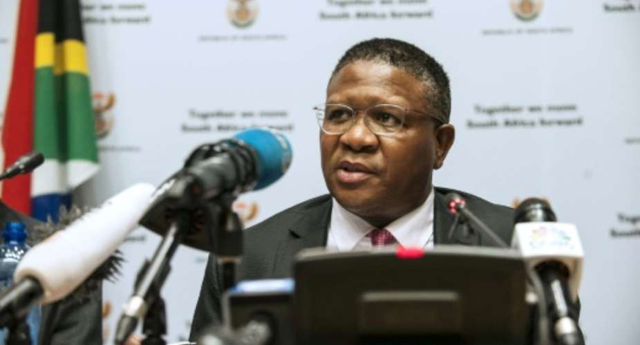 Fikile Mbalula says Durban may be unable to host the 2022 Commonwealth Games.  By DAVID HARRISON AFPFile